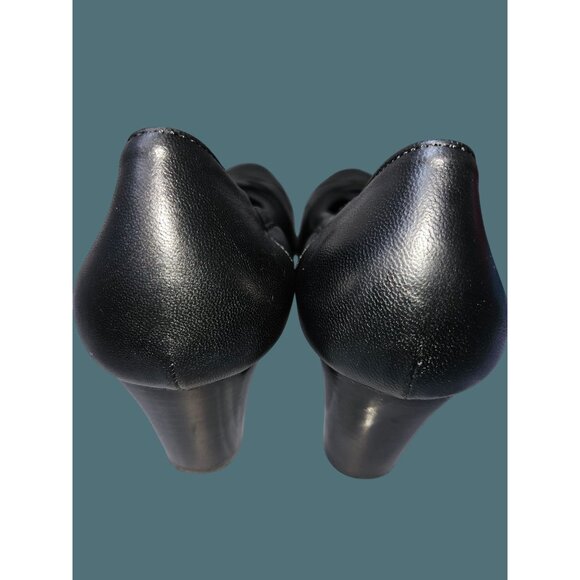 AGL Attilio Giusti Leombruni Belted Wrap Leather Pump Women Size 38 Classic - Picture 4 of 12